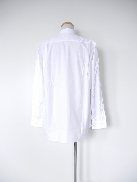 COMME des GARÇONS SHIRT ホワイト二重袖シャツ S COMME des GARCONS SHIRT コムデギャルソン シャツ CLASSIC FIT